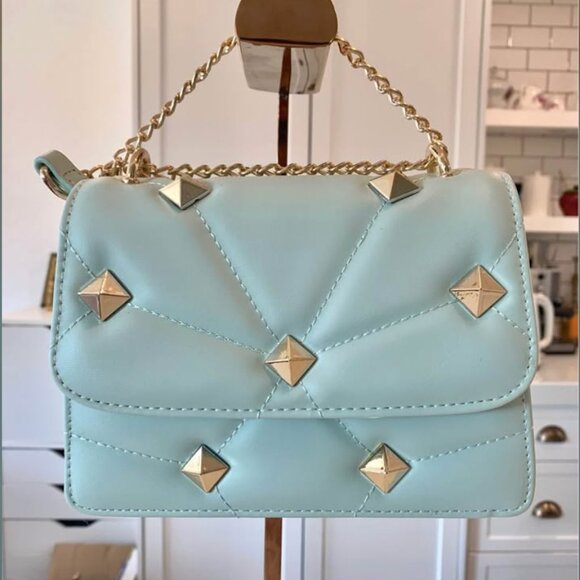 Brand new Most Wanted seafoam gold studded mini purse ๐ - Picture 2 of 7